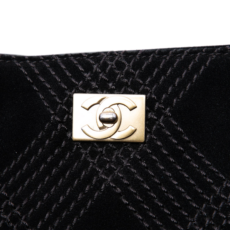 CC Suede Wild Stitch Tote - Image 5
