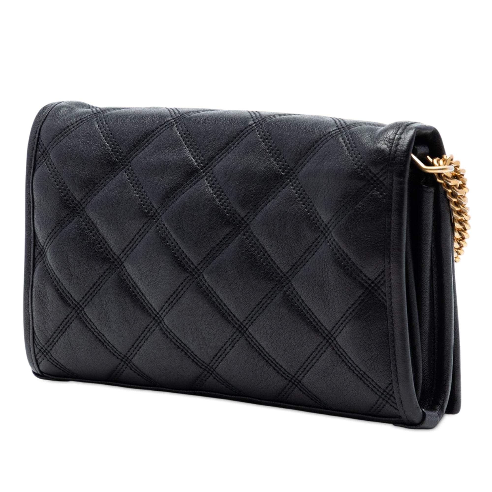 Quilted Diamond Lambskin Becky Wallet on Chain - Image 2