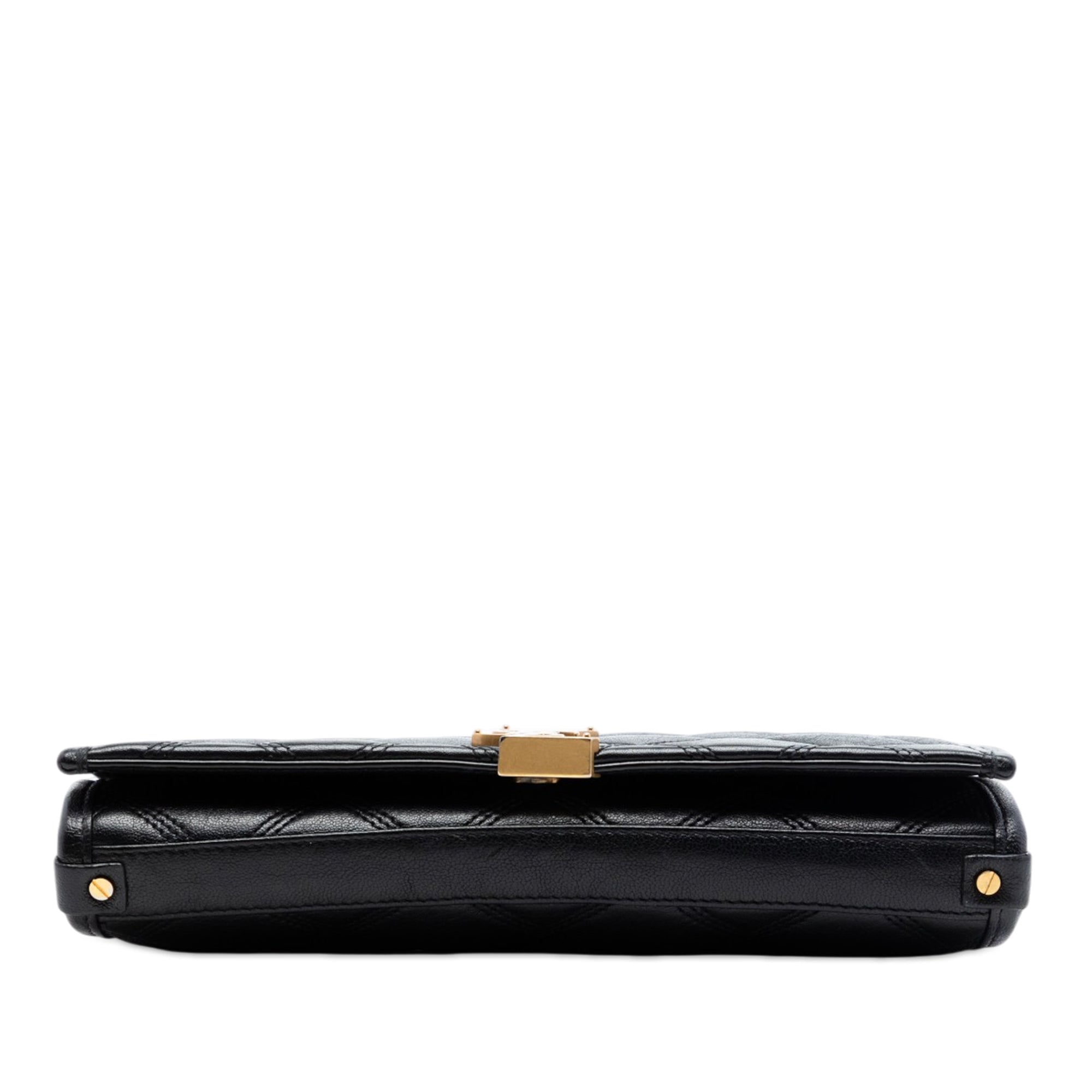 Quilted Diamond Lambskin Becky Wallet on Chain - Image 3