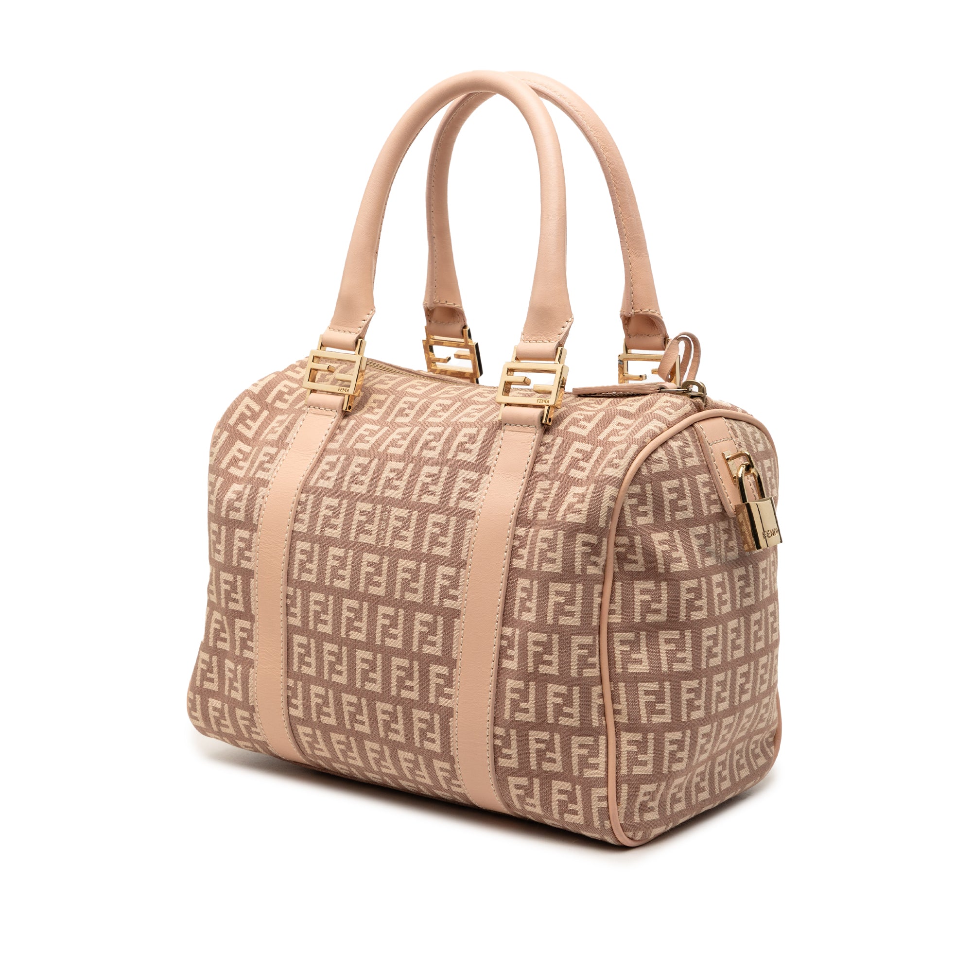 Small Zucchino Canvas Forever Bauletto Boston Bag - Image 2