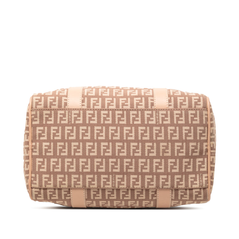 Small Zucchino Canvas Forever Bauletto Boston Bag - Image 3