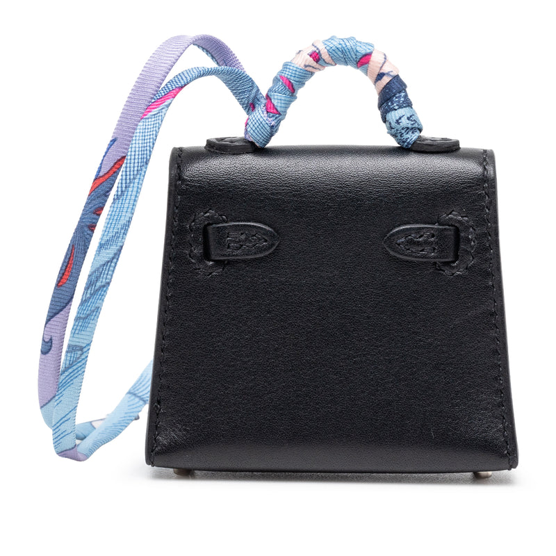 Mini Tadelakt Kelly Sellier Twilly Bag Charm - Image 2