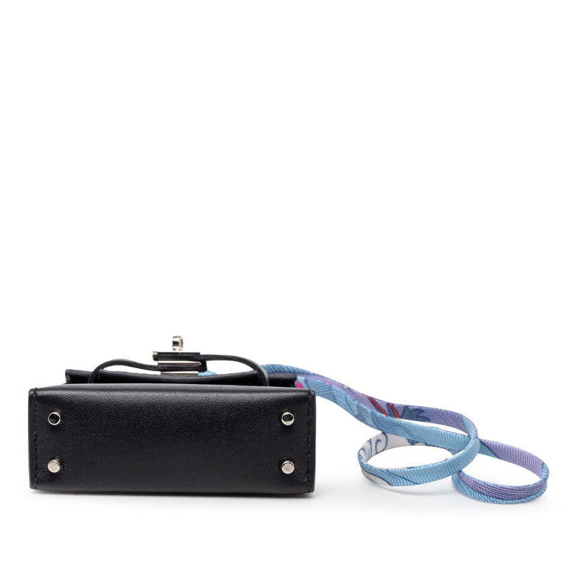 Mini Tadelakt Kelly Sellier Twilly Bag Charm - Image 3