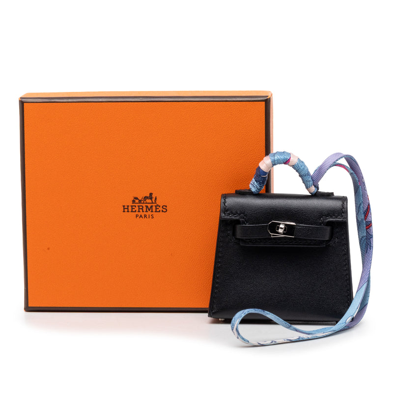 Mini Tadelakt Kelly Sellier Twilly Bag Charm - Image 6