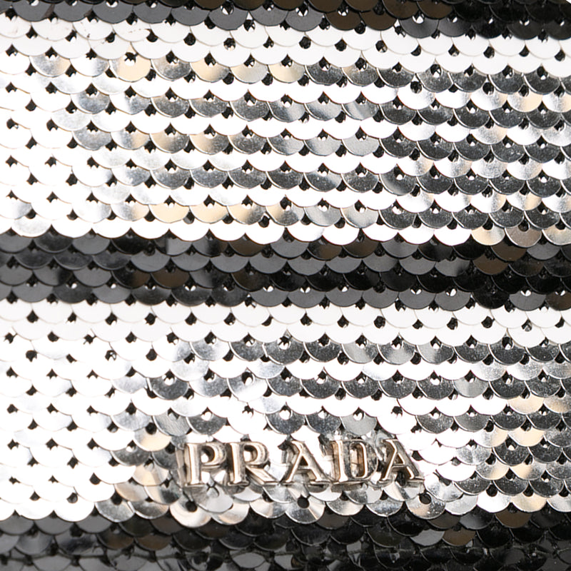 Sequin Embellished Baia Chain Flap - Image 10