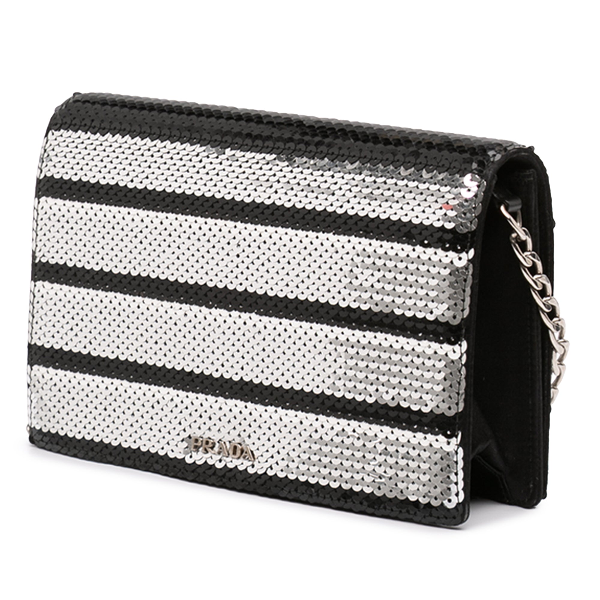 Sequin Embellished Baia Chain Flap - Image 2