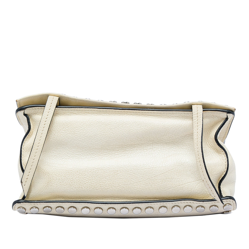 Glace Calfskin Studded Etiquette Flap - Image 3