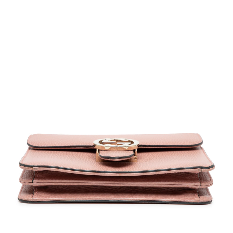 Small Dollar Calfskin Interlocking G Crossbody - Image 3