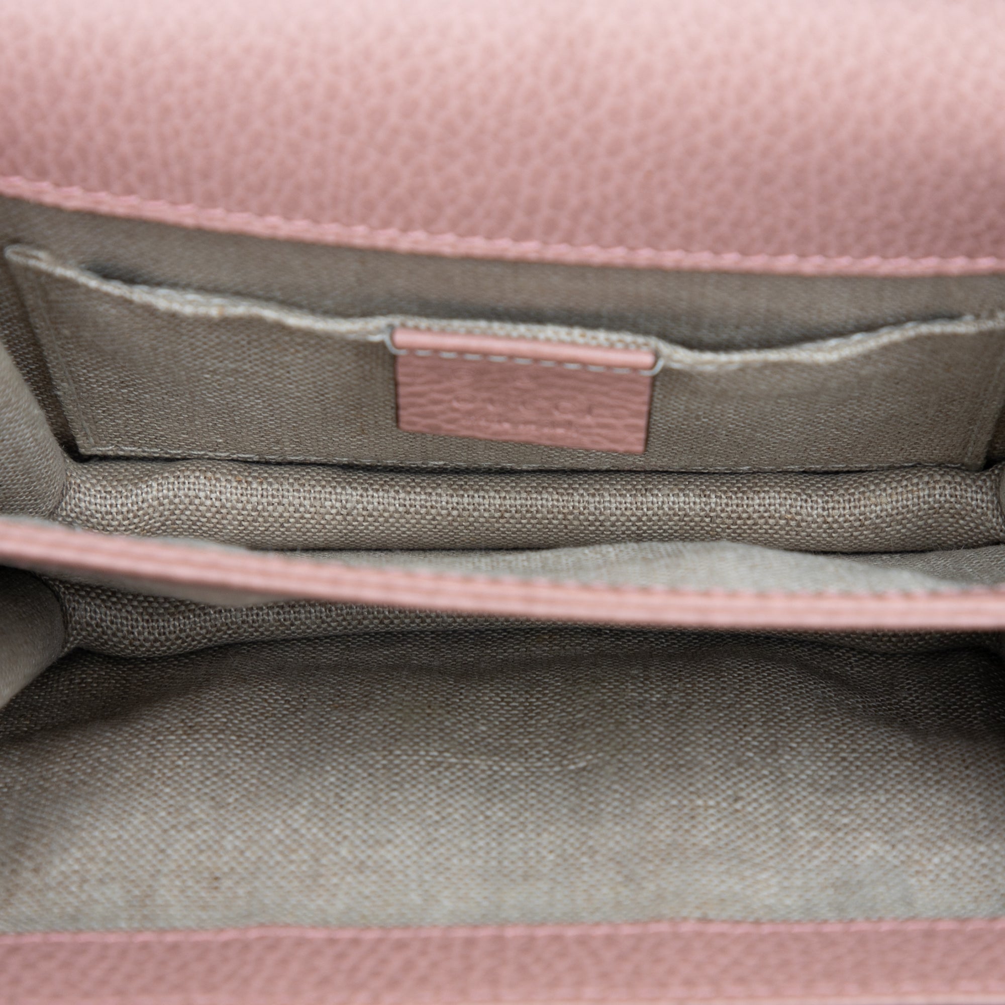 Small Dollar Calfskin Interlocking G Crossbody - Image 4
