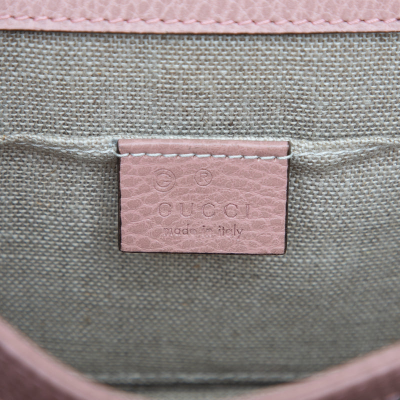 Small Dollar Calfskin Interlocking G Crossbody - Image 5