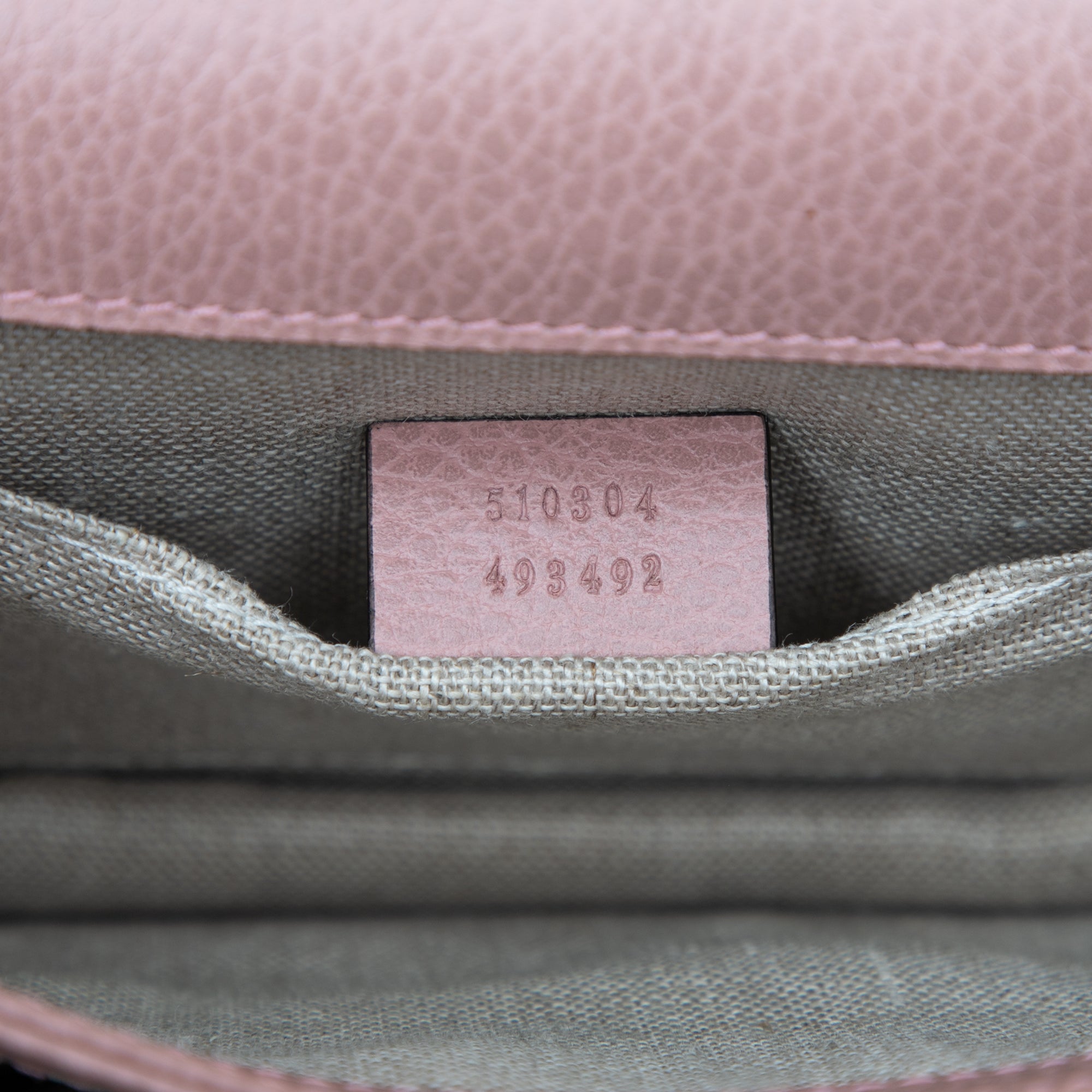 Small Dollar Calfskin Interlocking G Crossbody - Image 6