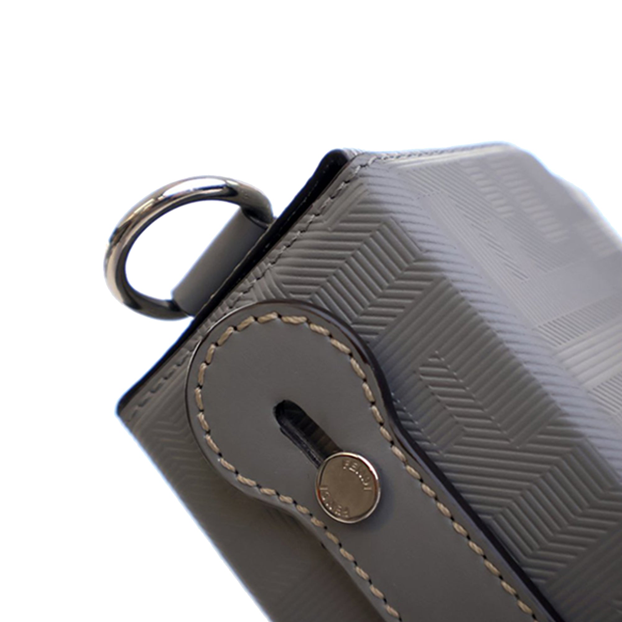 Zucca Calfskin Soft Trunk Baguette Satchel - Image 13