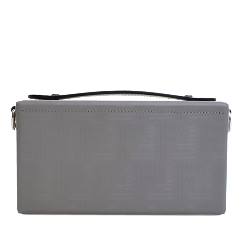 Zucca Calfskin Soft Trunk Baguette Satchel - Image 2