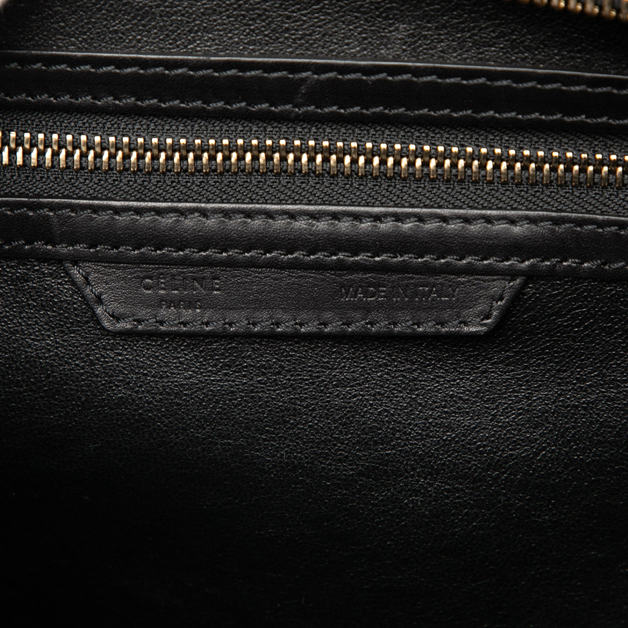 Mini Bicolor Canvas and Leather Luggage Tote - Image 5