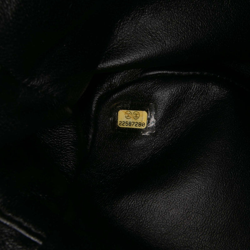 Tweed and Resin Zipped Chain Shopping Bag - Image 6