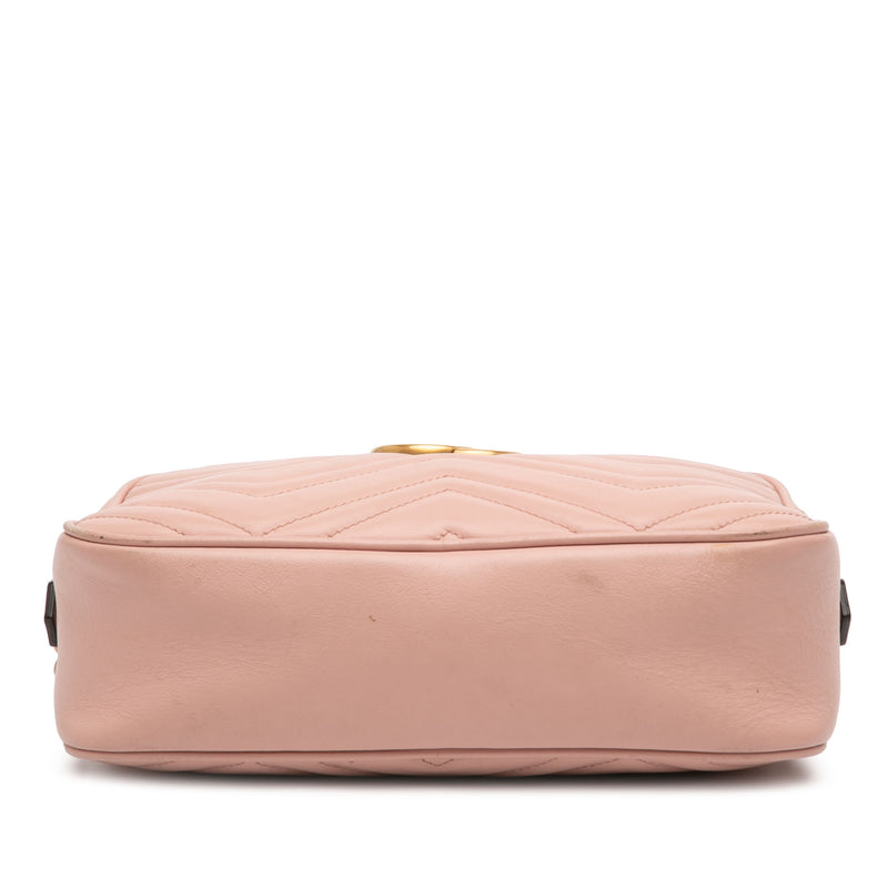 Small GG Marmont Matelasse Leather Crossbody - Image 3