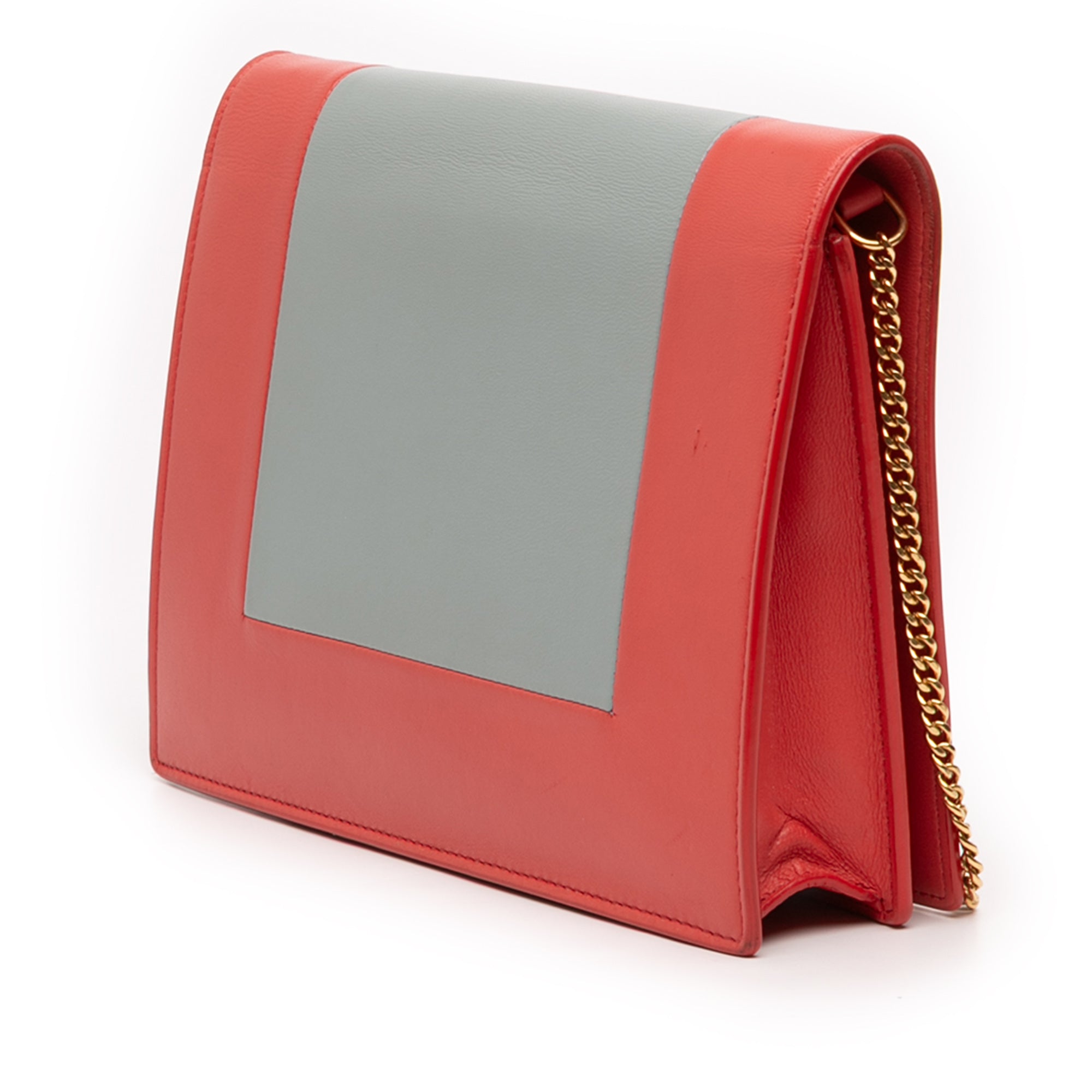 Leather Frame Wallet on Chain - Image 2