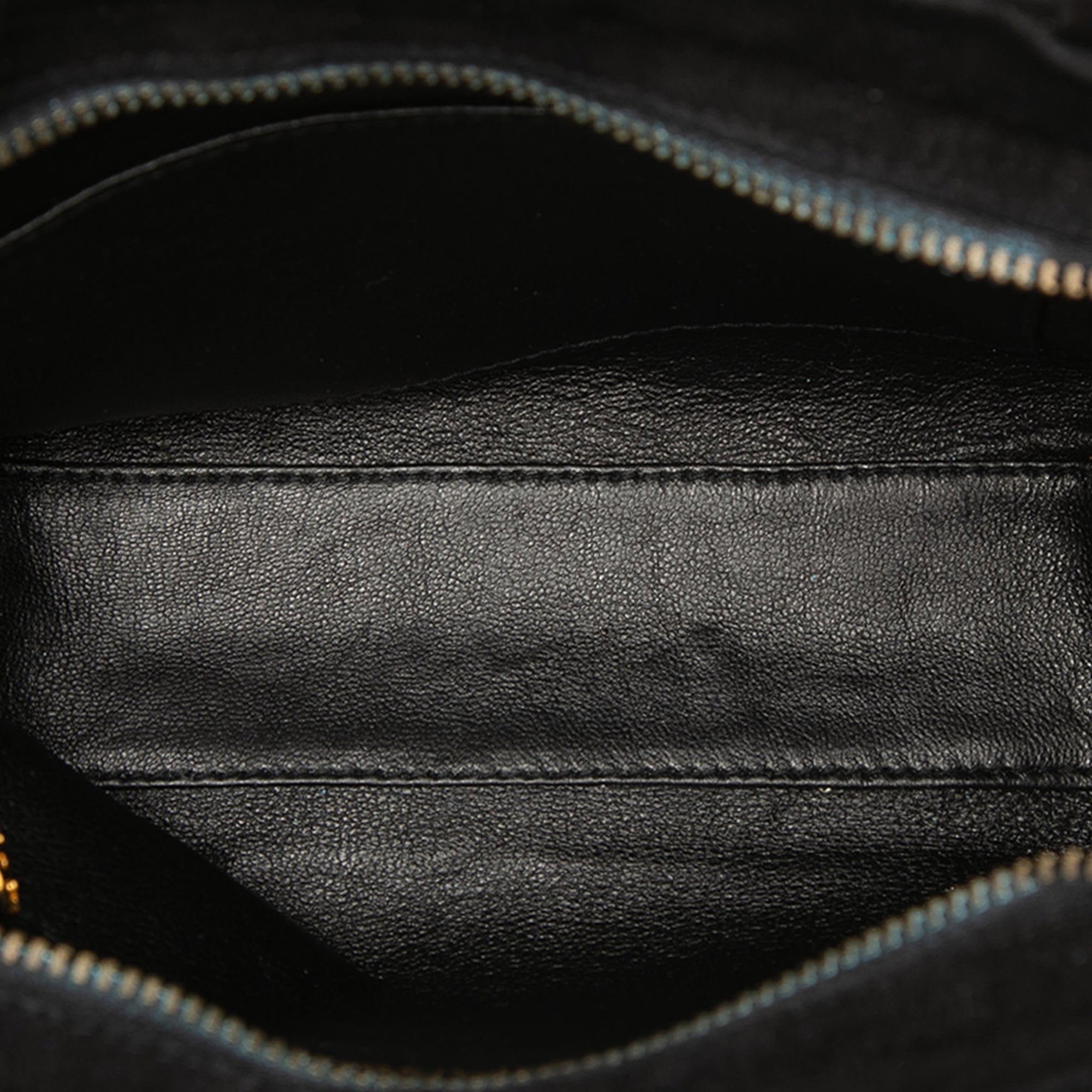 CC Diamond Quilted Suede Crossbody - Image 4