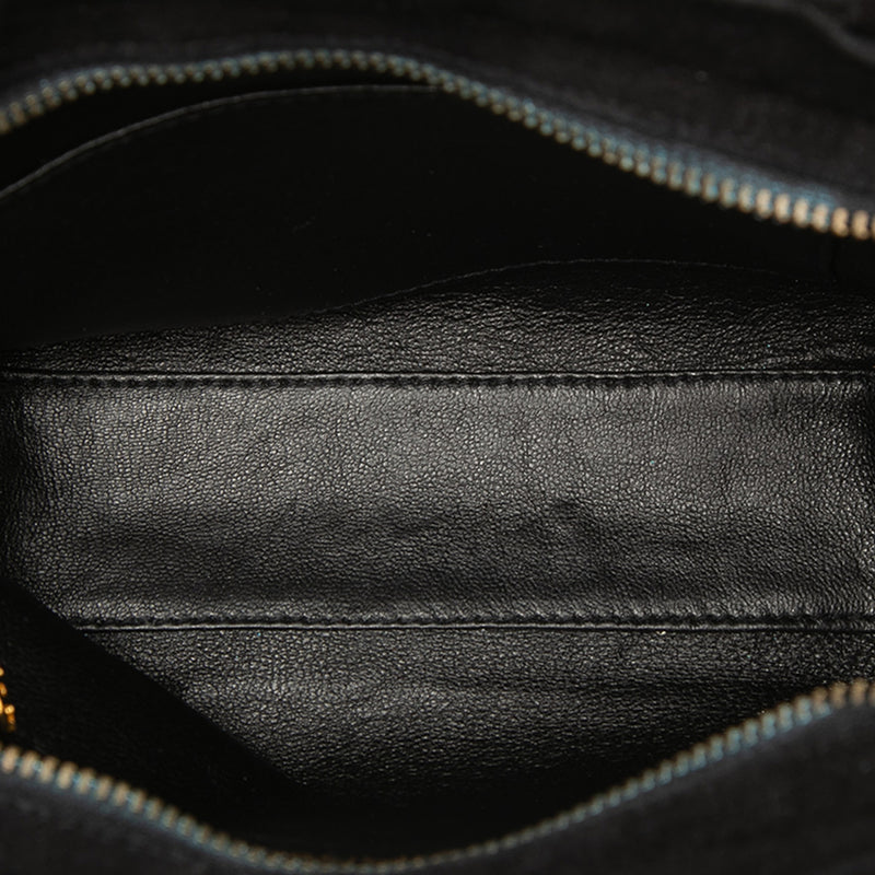 CC Diamond Quilted Suede Crossbody - Image 4