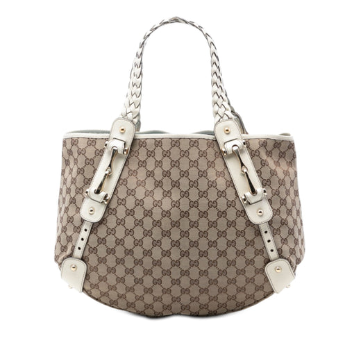 GG Canvas Horsebit Pelham Shoulder Bag - Image 1