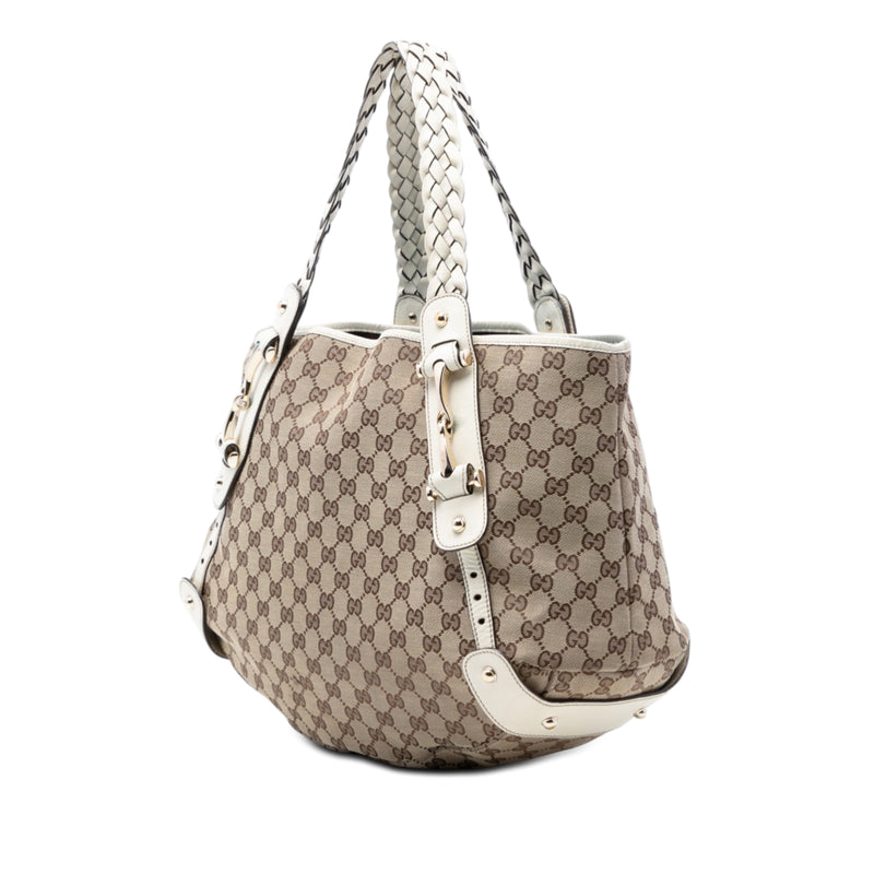 GG Canvas Horsebit Pelham Shoulder Bag - Image 2