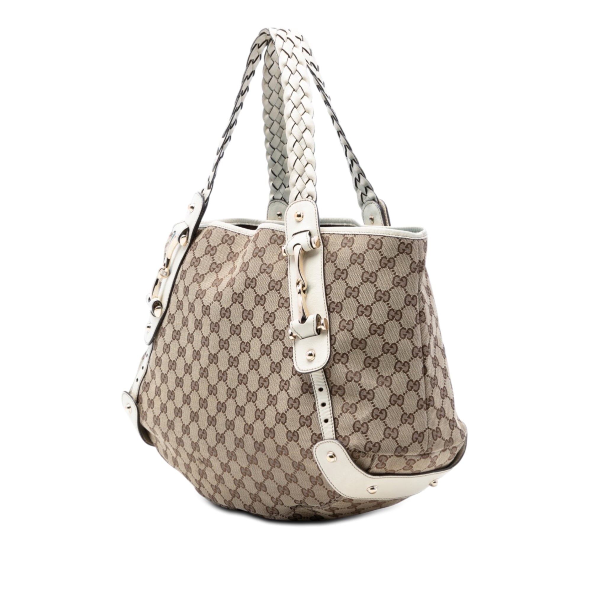 GG Canvas Horsebit Pelham Shoulder Bag - Image 2