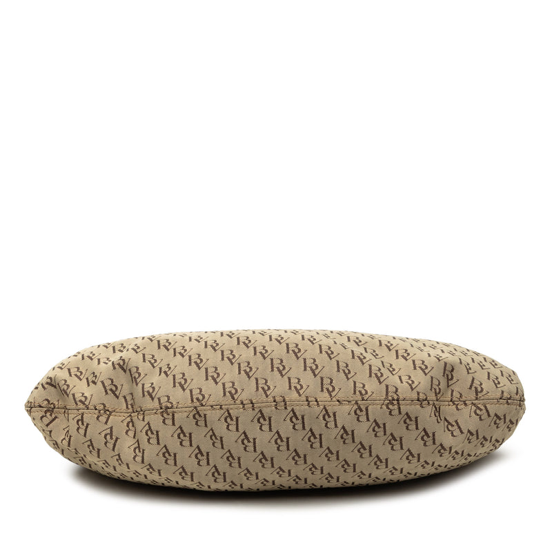BV Monogram Canvas Campana Hobo - Image 3
