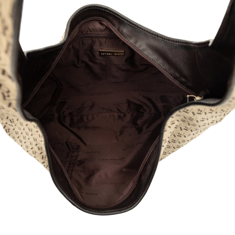 BV Monogram Canvas Campana Hobo - Image 4