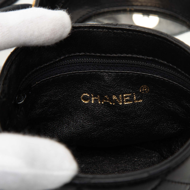 Mini Quilted Lambskin Canteen Tassel Vanity Case - Image 5