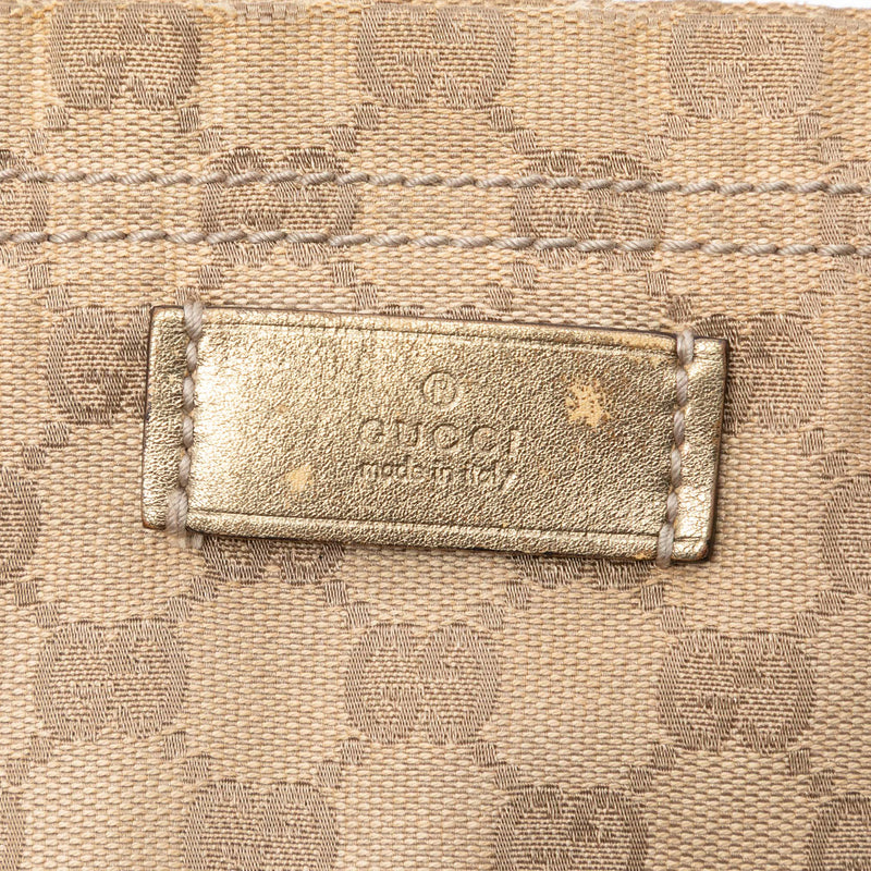 GG Canvas Web Tote - Image 5