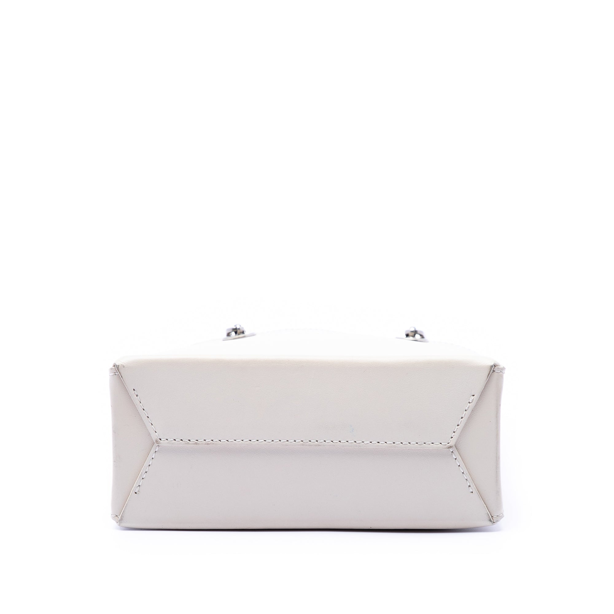 Small Leather Shopping Tote - Image 3