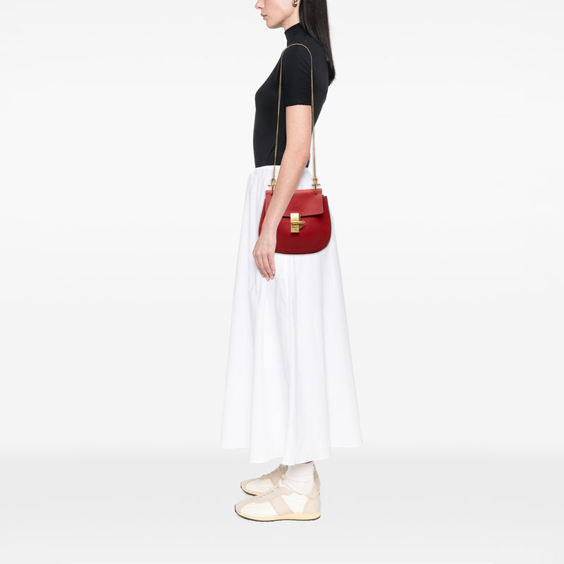 Small Leather Drew Crossbody - Image 6