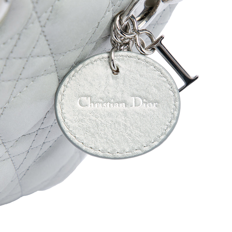 Mini Iridescent Lambskin Cannage Lady Dior - Image 5