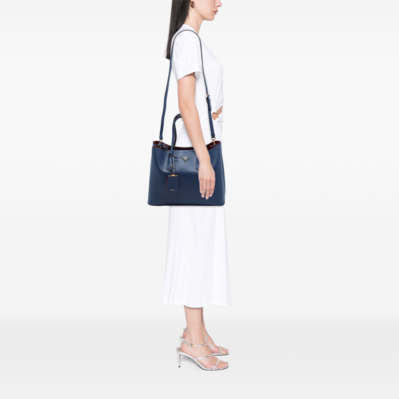 Large Saffiano Cuir Double Satchel - Image 6