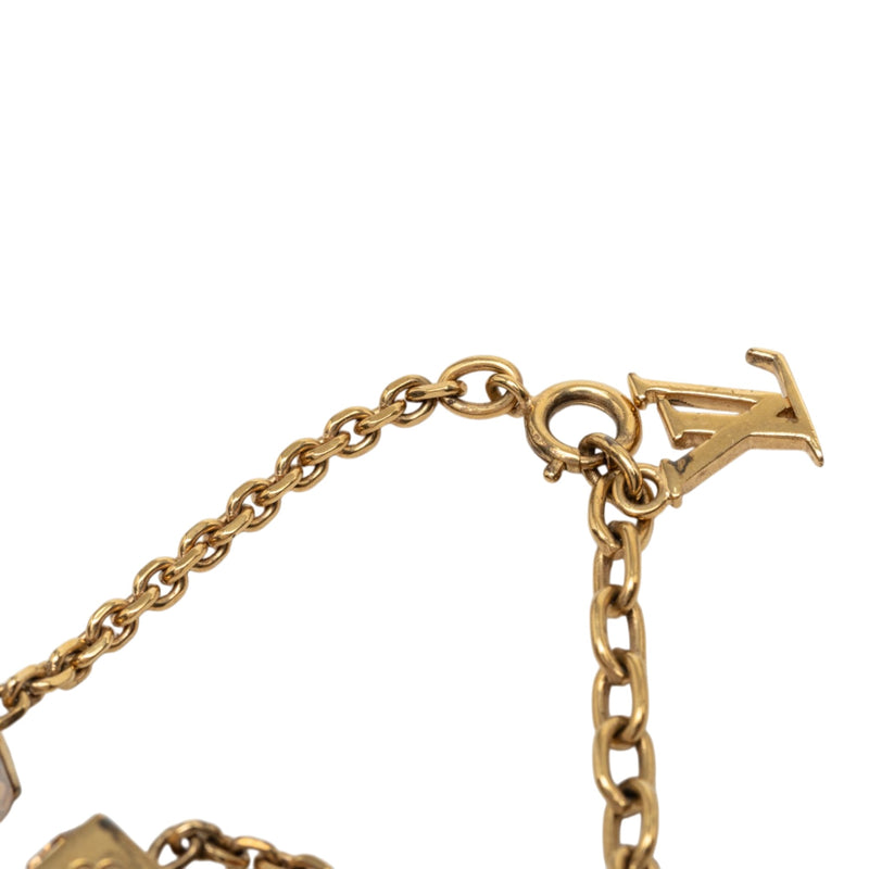 Gold Plated Strass Gamble Bracelet - Image 5