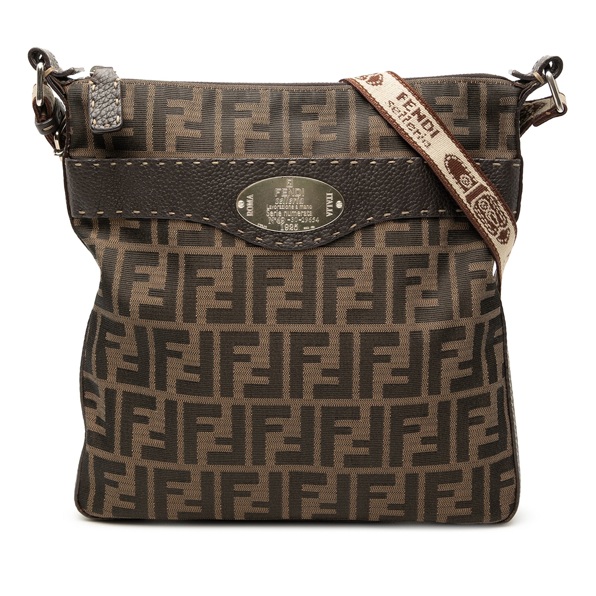 Zucca Canvas Selleria Crossbody - Image 1
