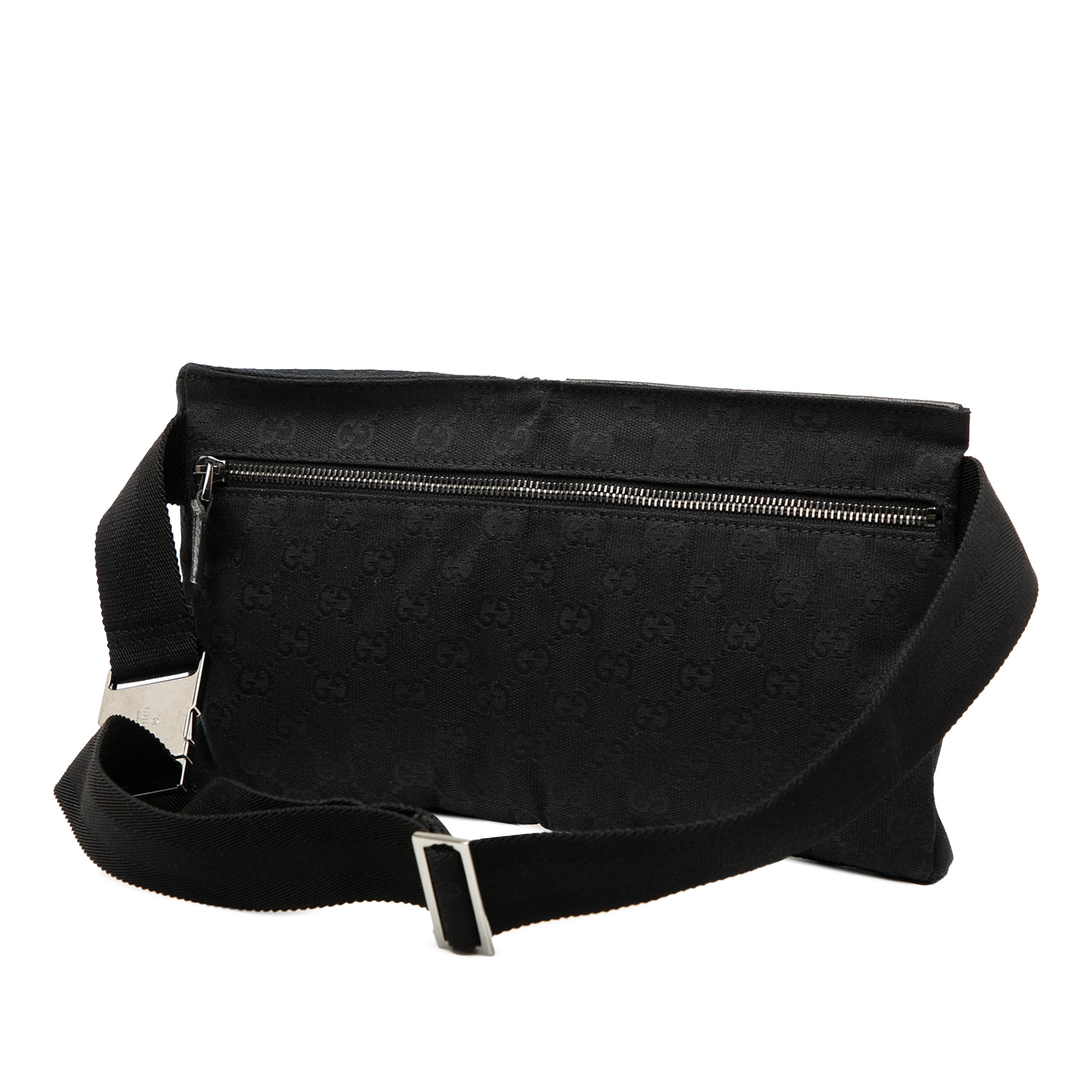 GG Canvas Double Pocket Belt Bag - Image 2