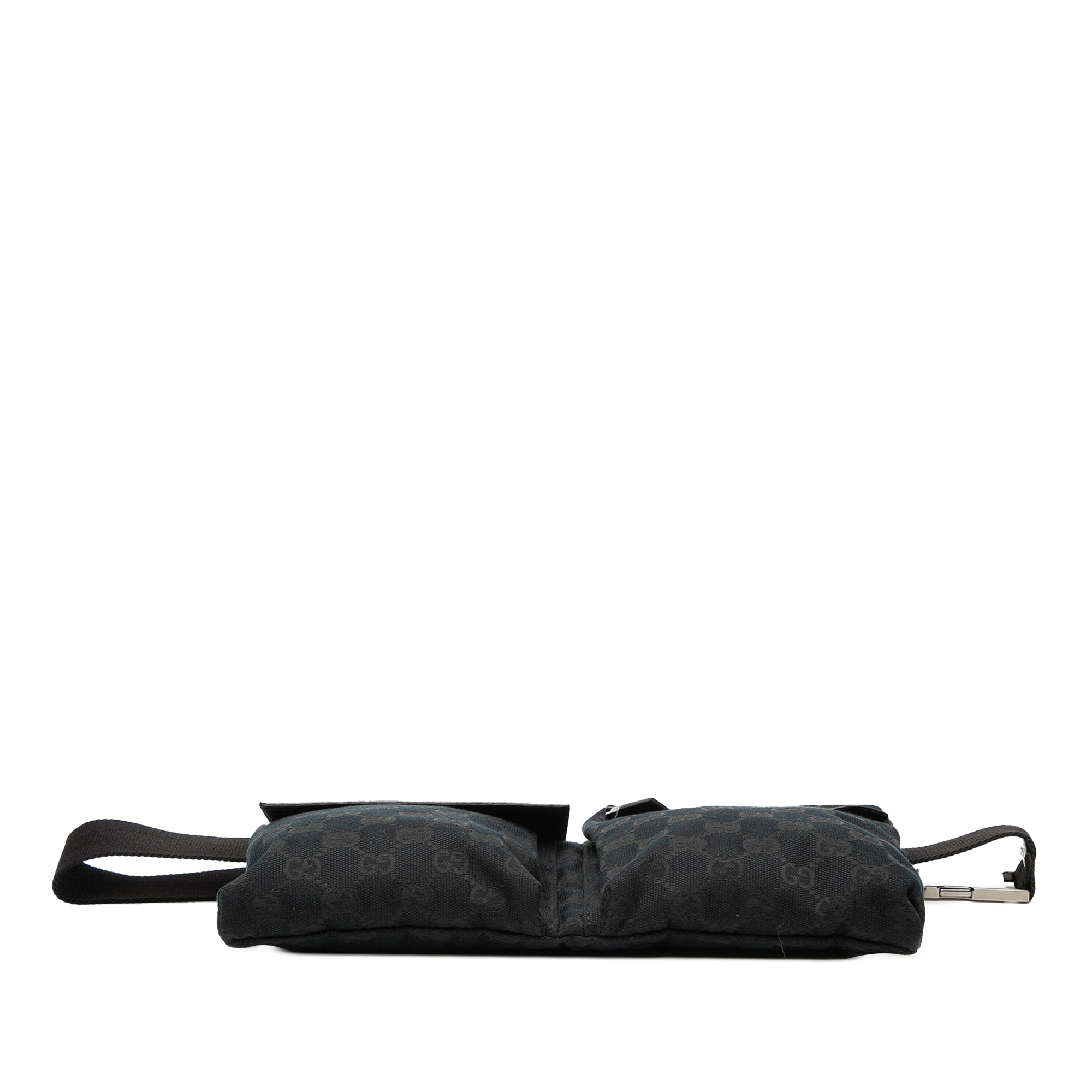 GG Canvas Double Pocket Belt Bag - Image 3