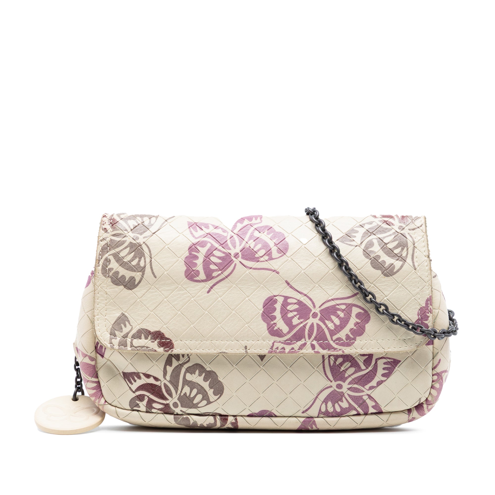 Small Nappa Intrecciomirage Butterfly Chain Crossbody - Image 1