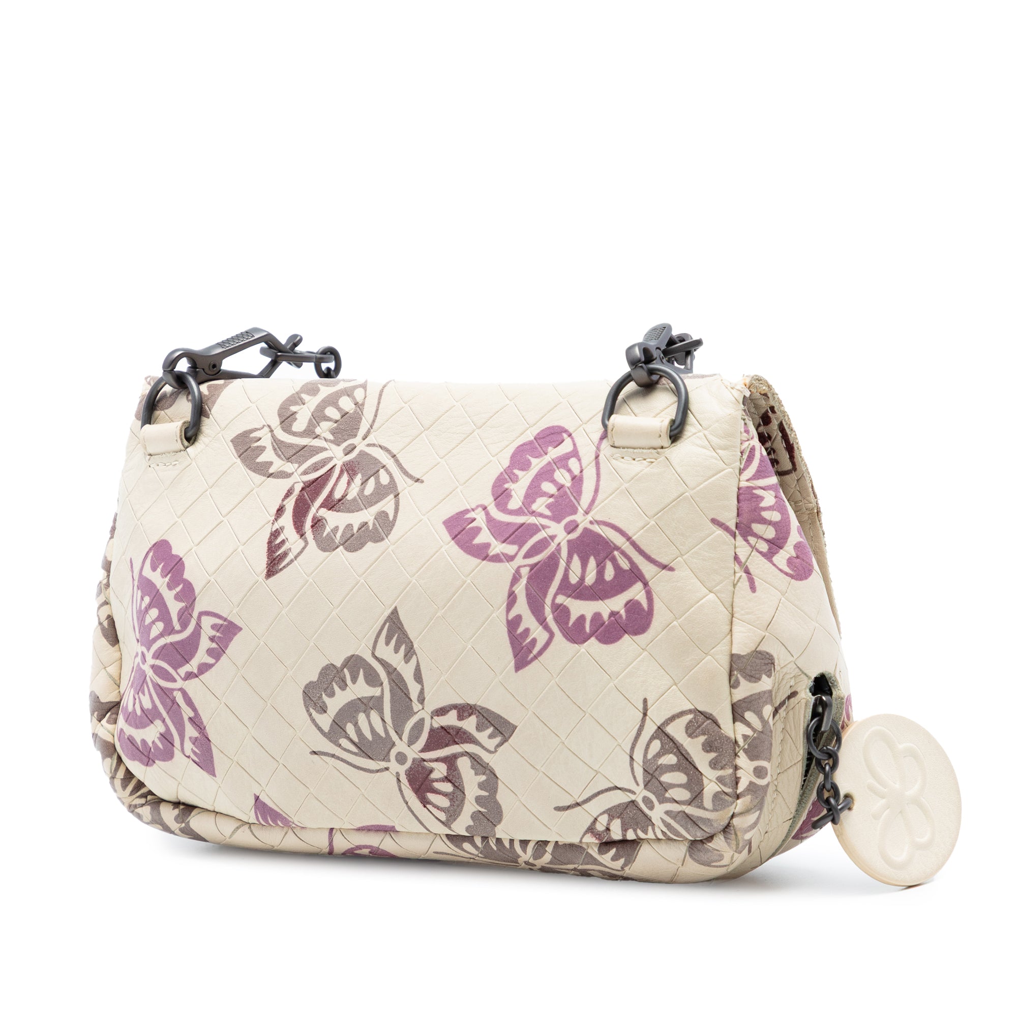 Small Nappa Intrecciomirage Butterfly Chain Crossbody - Image 2