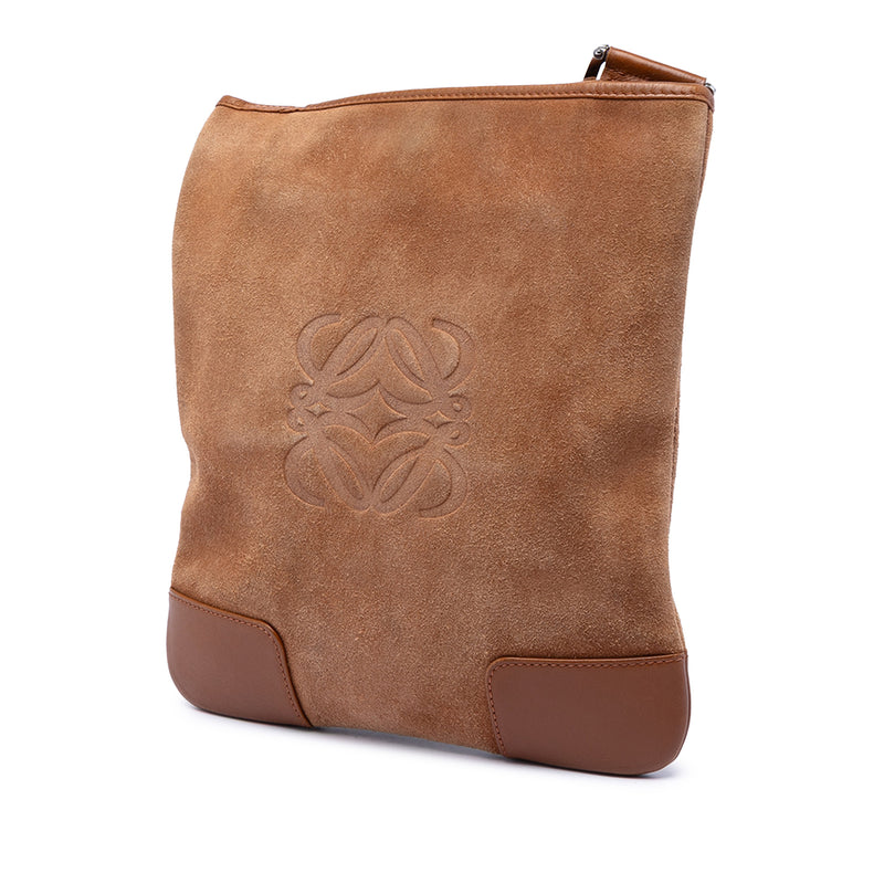 Suede Anagram Crossbody - Image 2