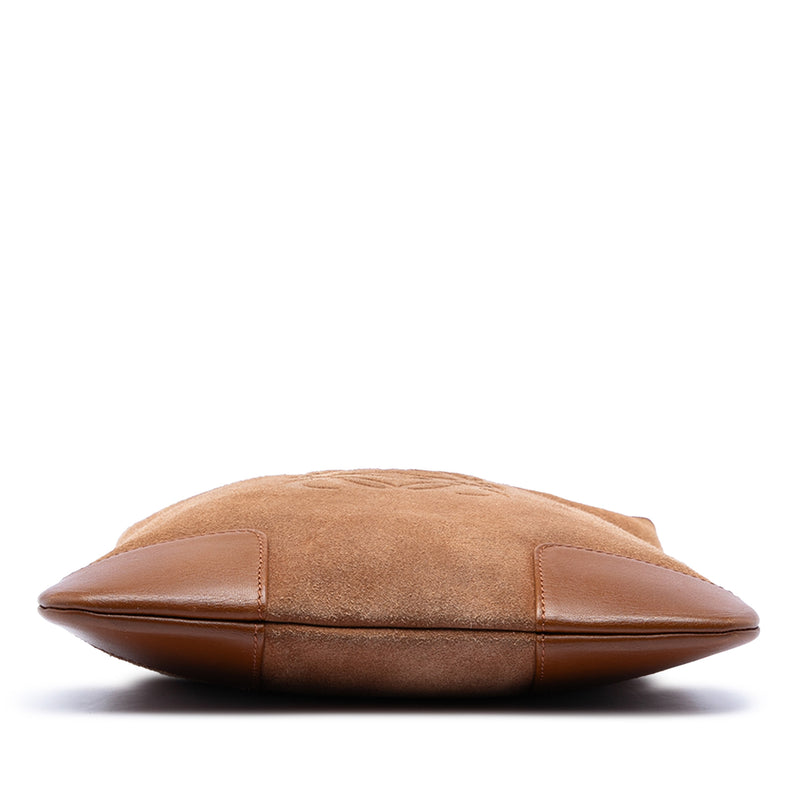 Suede Anagram Crossbody - Image 3