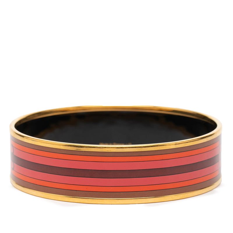 Wide Printed Enamel Bangle 65 - Image 3