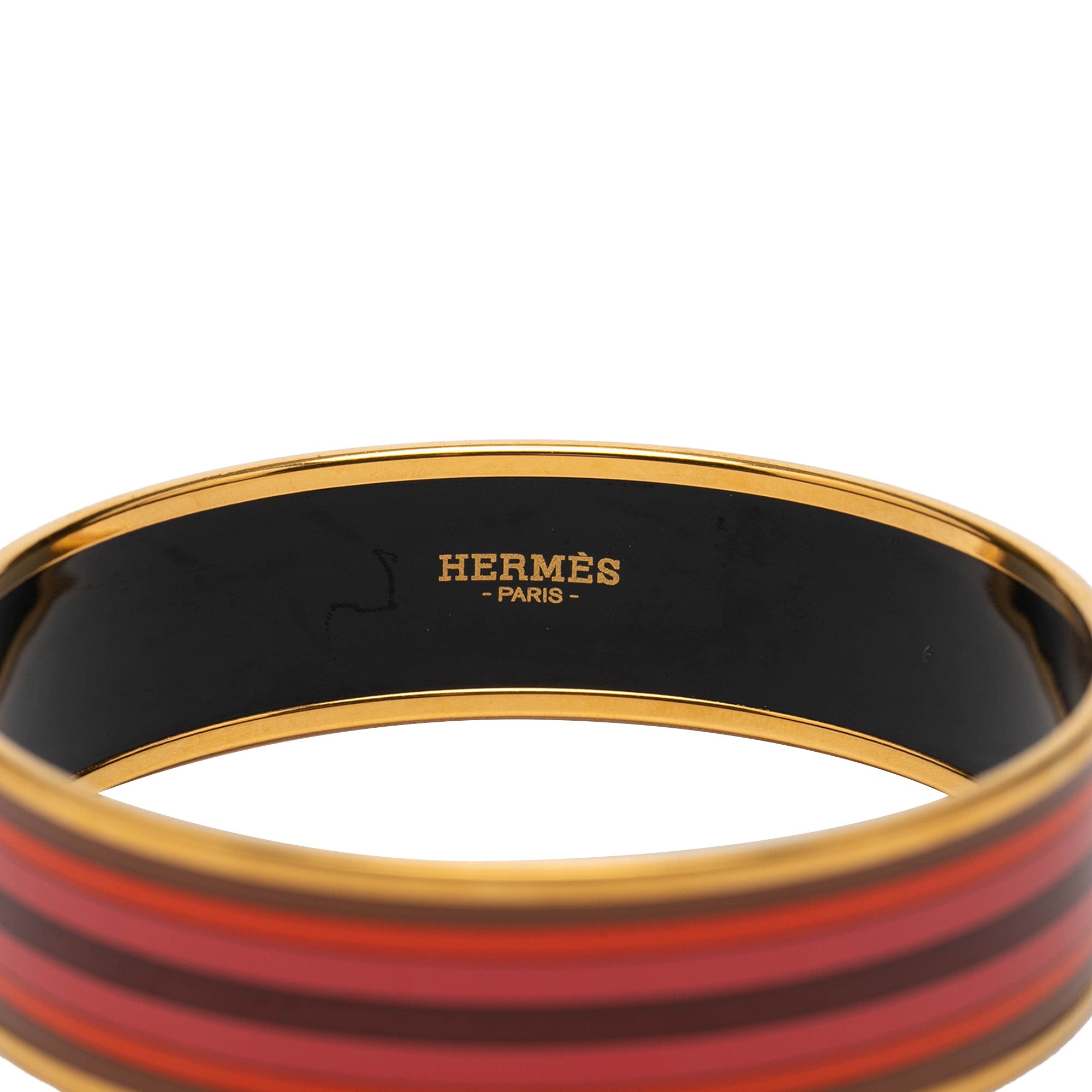 Wide Printed Enamel Bangle 65 - Image 4