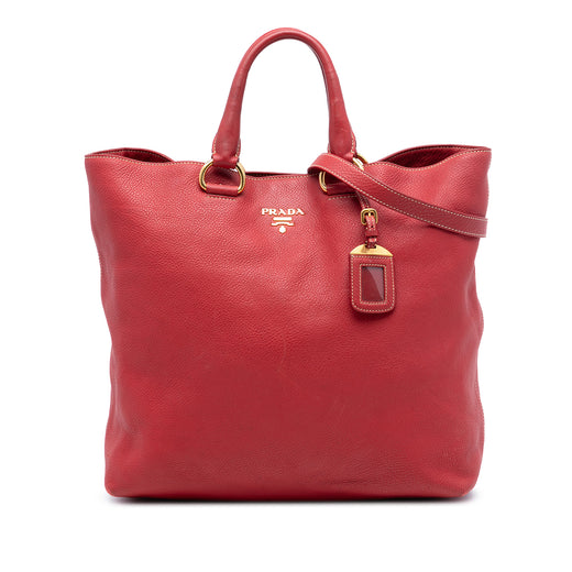 Vitello Daino Open Convertible Tote - Image 1