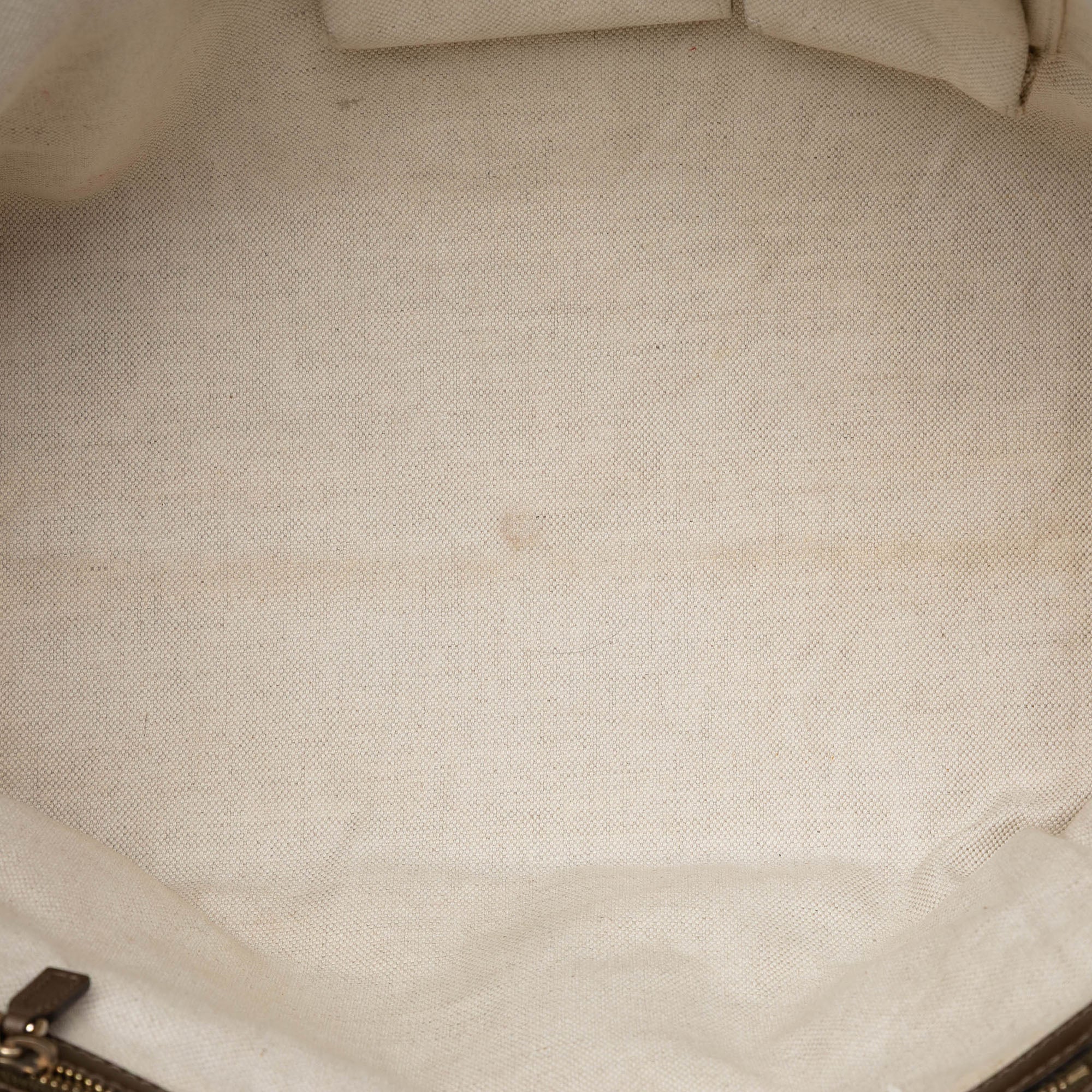 Metallic Guccissima Heart Bit Tote - Image 4