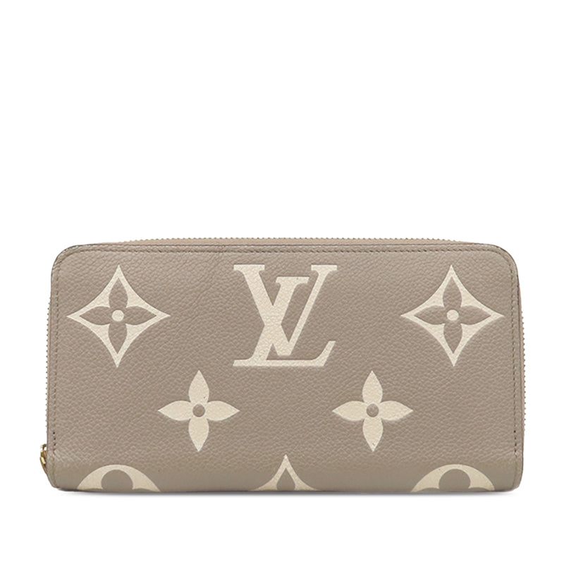 Bicolor Monogram Empreinte Giant Zippy Wallet