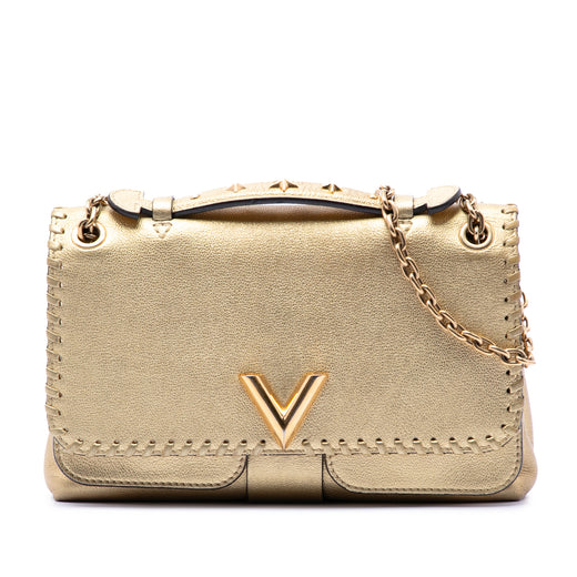 Metallic Cuir Plume Ecume Very Chain Bag - Image 1