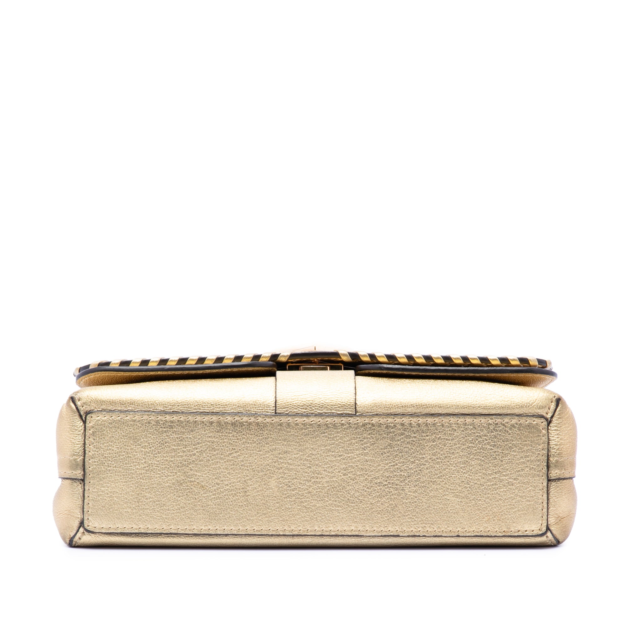 Metallic Cuir Plume Ecume Very Chain Bag - Image 3