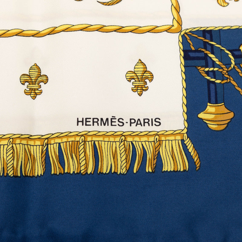 Vue Du Carrosse De La Galere La Reale Silk Scarf 90 - Image 7